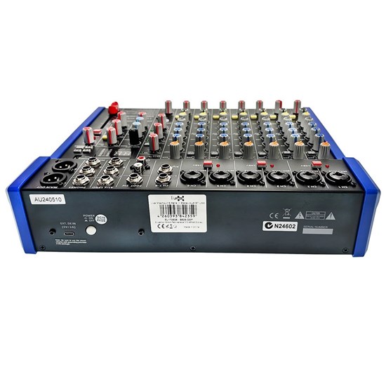 E-lektron B268 12-Channel Mixer w/ DSP FX Bluetooth & USB-A Audio Interface