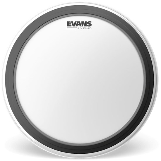 Evans Coated Bass Drum Head Tom Hoop 16