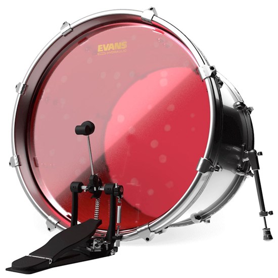 Evans Hydraulic Red Bassdrum Head, 22 Inch