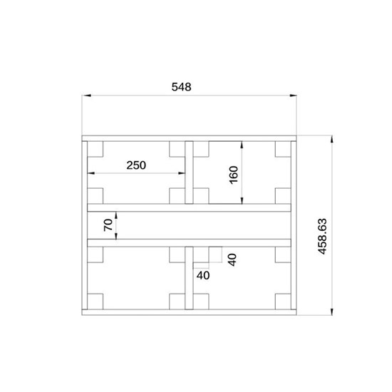 Event Lighting LM4CASE Road Case for LM75 and LM6X15