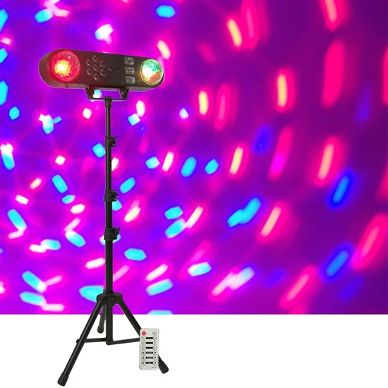 Event Lighting VIVIDSTARTER LED Party Bar Light w/ PAR LED Strobe & Laser