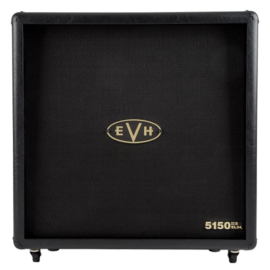 EVH 5150IIIS EL34 4x12 Cabinet (Black/Gold)