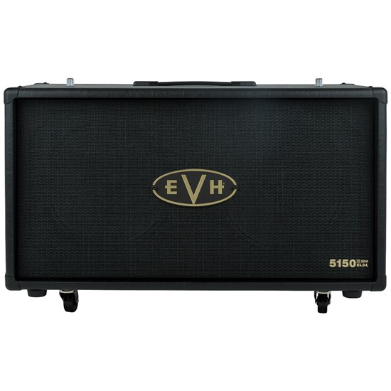 EVH 5150III EL34 2x12 Cabinet 50 Watt 16 Ohm (Black and Gold)