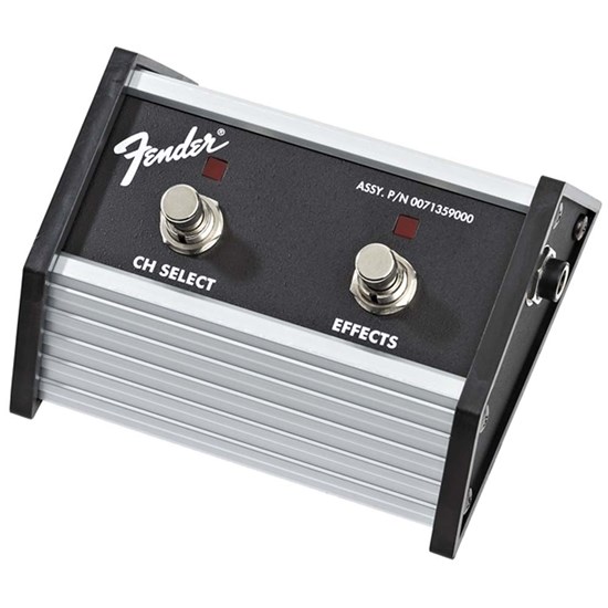 Fender 2-Button Footswitch: Channel Select - Effects On-Off