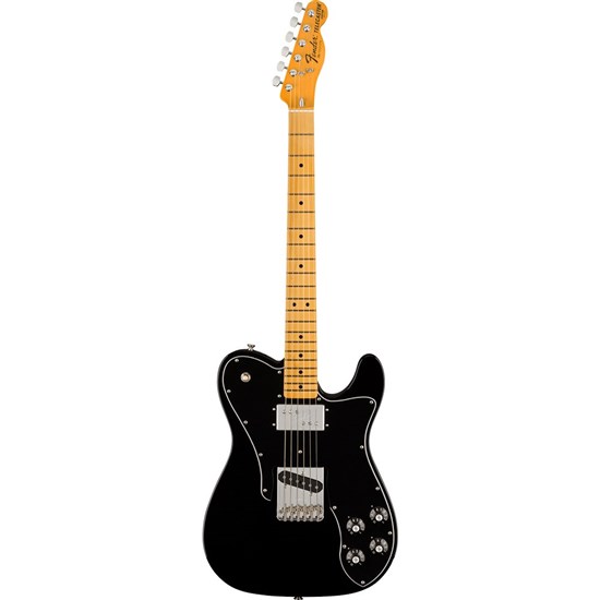 Fender American Vintage II 1977 Telecaster Custom Maple Fingerboard (Black) inc Case