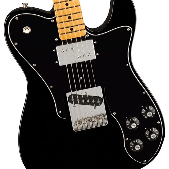 Fender American Vintage II 1977 Telecaster Custom Maple Fingerboard (Black) inc Case