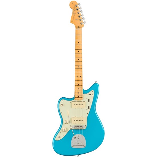 Fender American Professional II Jazzmaster Left-Hand Maple Fingerboard (Miami Blue)