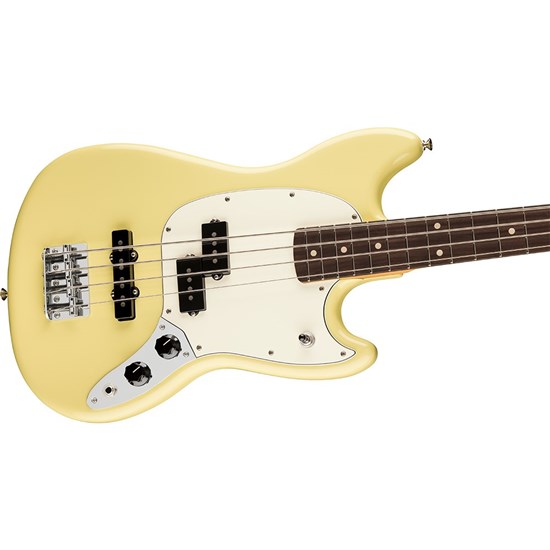 Fender Player II Mustang Bass PJ Rosewood Fingerboard (Hialeah Yellow)