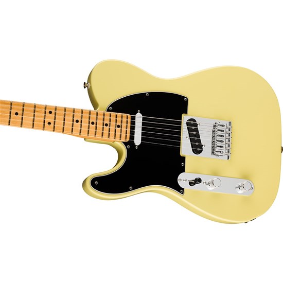 Fender Player II Telecaster Left-Hand Maple Fingerboard (Hialeah Yellow)