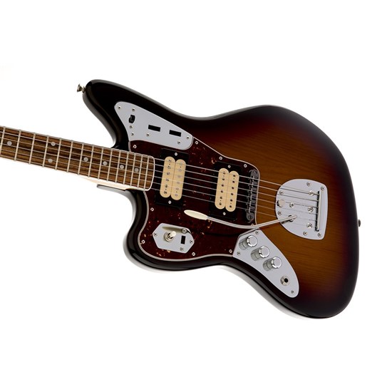 Fender Kurt Cobain Jaguar Left-Hand Rosewood Fingerboard (3-Color Sunburst) inc Case