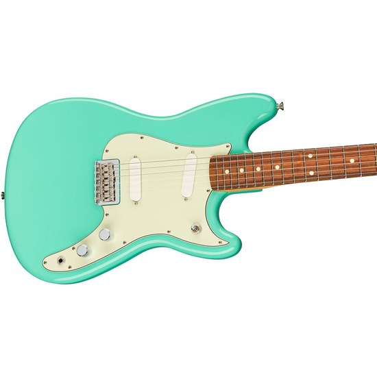 fender duo sonic seafoam green