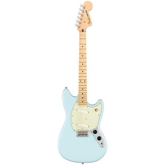 blue mustang guitar