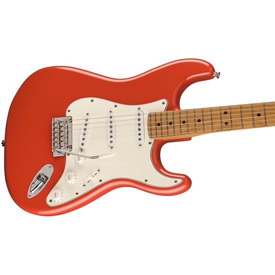 Fender Limited Edition Player Stratocaster Roasted Maple Fingerboard (Fiesta  Red) | Solid-Body Guitars - Mannys Music // Mannys Music