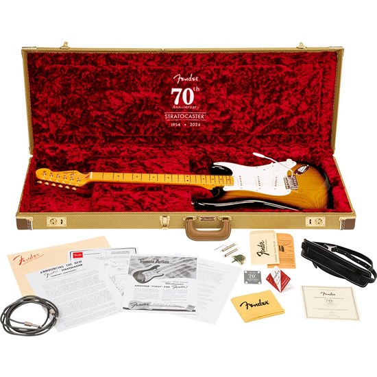 Fender 70th Ann American Vintage II 1954 Stratocaster (2-Color Sunburst)