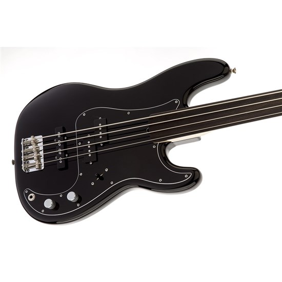 Fender Tony Franklin Fretless Precision Bass Ebony Fingerboard (Black)