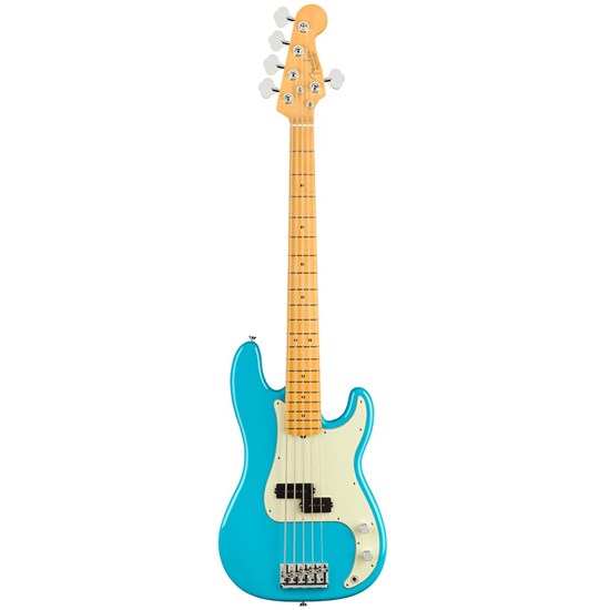 Fender American Professional II Precision Bass V (Miami Blue)