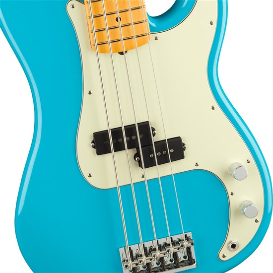 Fender American Professional II Precision Bass V (Miami Blue)