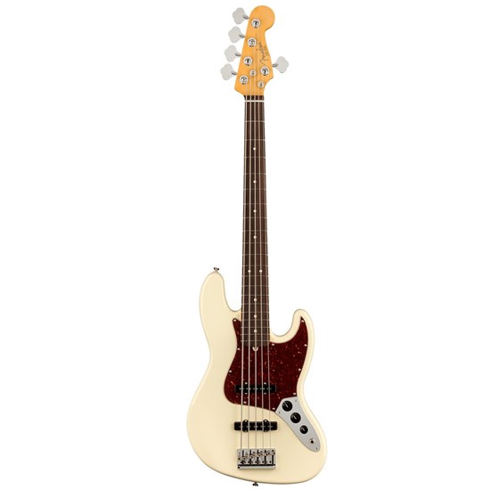 Fender American Professional II Jazz Bass V (Olympic White)