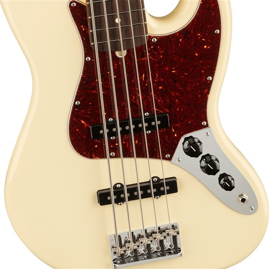 Fender American Professional II Jazz Bass V (Olympic White)