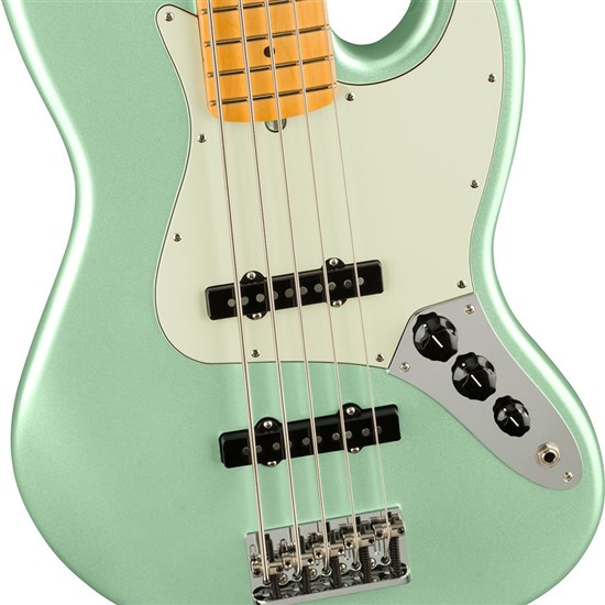 Fender American Professional II Jazz Bass V (Mystic Surf Green)