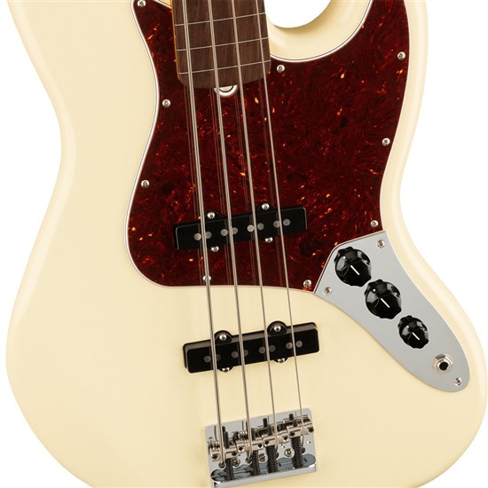 Fender American Professional II Jazz Bass Fretless (Olympic White)