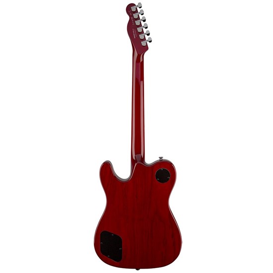 Fender Jim Adkins JA-90 Telecaster Thinline (Crimson Red Transparent)