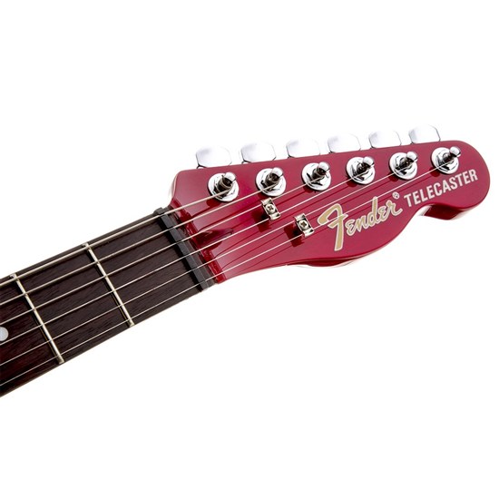 Fender Jim Adkins JA-90 Telecaster Thinline (Crimson Red Transparent)