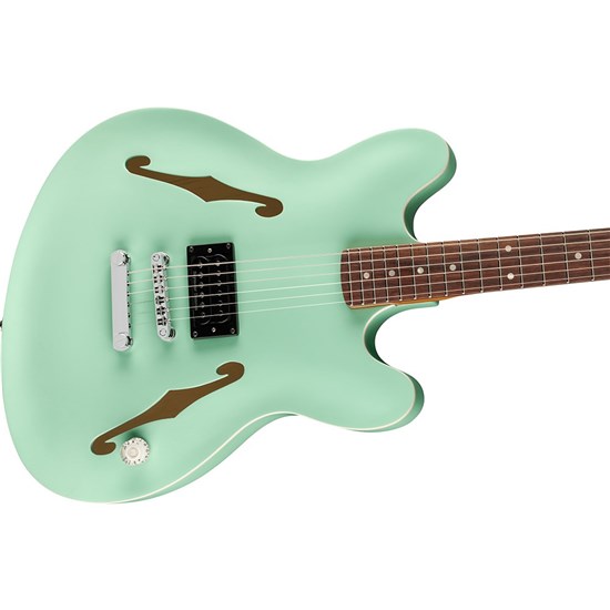 Fender Tom DeLonge Starcaster Rosewood Fingerboard Chrome Hardware (Satin Surf Green)