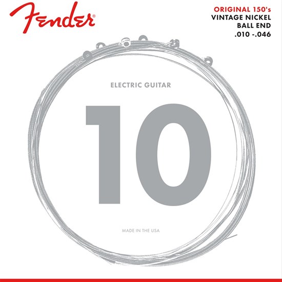 Fender Original 150 Pure Nickel Guitar Strings 150R (10-46)