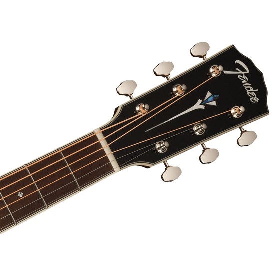 Fender PS-220E Parlor Acoustic Guitar Ovangkol Fingerboard (3-Color Vintage Sunburst)