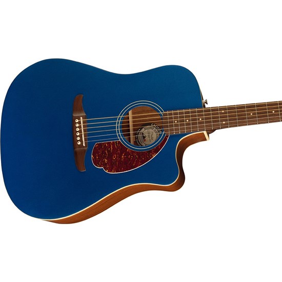 Fender Redondo Player Walnut Fingerboard Tortoiseshell Pickguard (Lake Placid Blue)