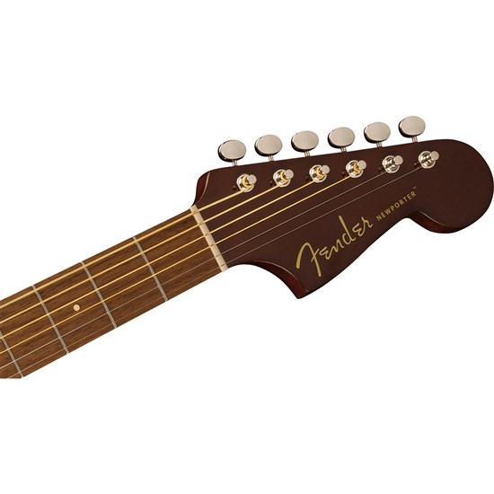 Fender Newporter Player Walnut Fingerboard Gold Pickguard (Sunburst)