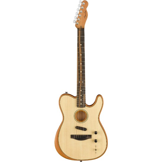 Fender American Acoustasonic Telecaster Ebony Fingerboard (Natural) inc Gig Bag