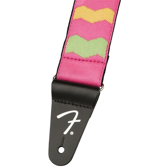 Fender MonoNeon Woven Strap (Neon Pink) 2