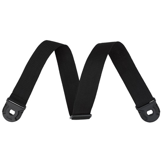 Fender Quick Grip Locking End Strap (Black) Polypro 2