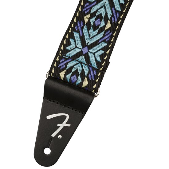 Fender Pasadena Woven Strap (Blue Snowflake) 2