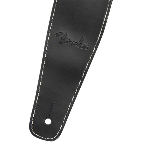 Fender Broken-In Leather Strap (Black) 2.5