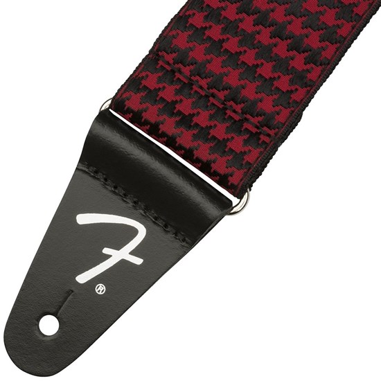 Fender Houndstooth Jacquard Strap Red 2