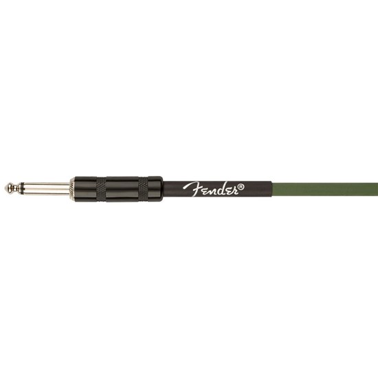 Fender Strummer Pro 13' Instrument Cable (Drab Green)