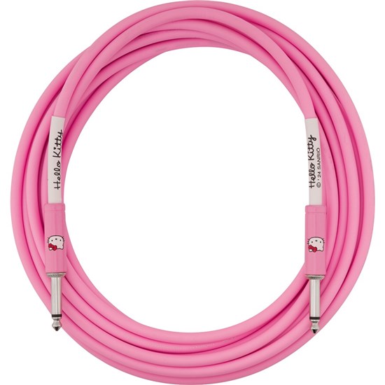 Fender x Hello Kitty 18.6' Instrument Cable (Pink)