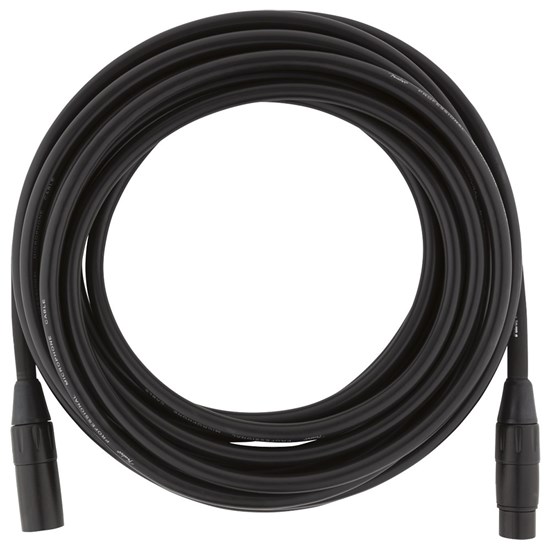 Fender Professional Series Microphone Cable 25' (Black)