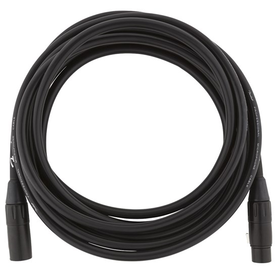 Fender Professional Series Microphone Cable 15' (Black)