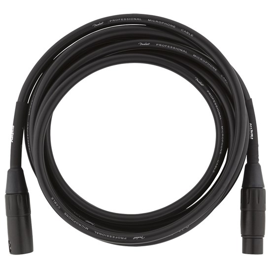 Fender Professional Series Microphone Cable 10' (Black)