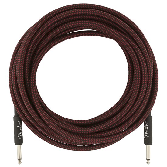 Fender Professional Series Instrument Cable 25' (Red Tweed)