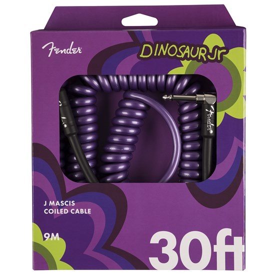 Fender J Mascis Coil Cable 30' (Purple)