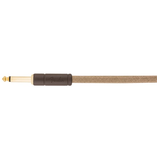 Fender Festival Instrument Cable Straight / Angle 10' Pure Hemp (Natural)