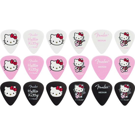 Fender x Hello Kitty Pick Tin 18 Pack