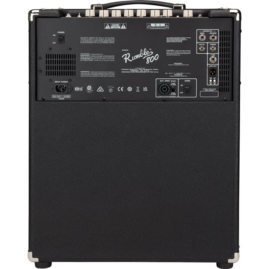 Fender Rumble 800 V3 Class-D Bass Amp Combo