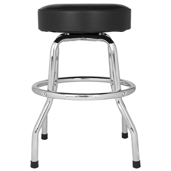 Fender Custom Shop Chevron Logo Barstool (Black/Chrome) 24