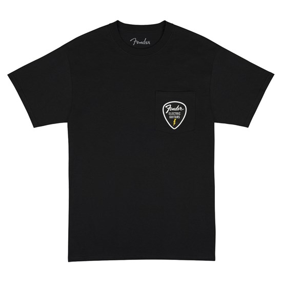 Fender Pick Patch Pocket Tee (Black) Large